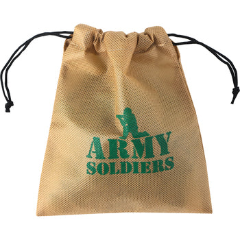Little Green Army Soldiers with Bag