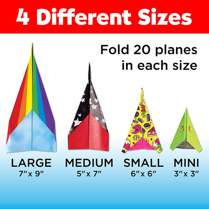 Fold & Launch Paper Airplanes